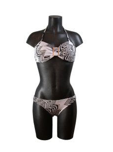 Bondeye Black Russian Bandeau Top & Hipster Pant